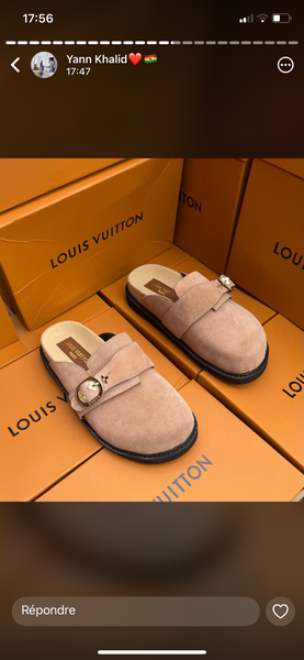 Mules élégantes Louis Vuitton
