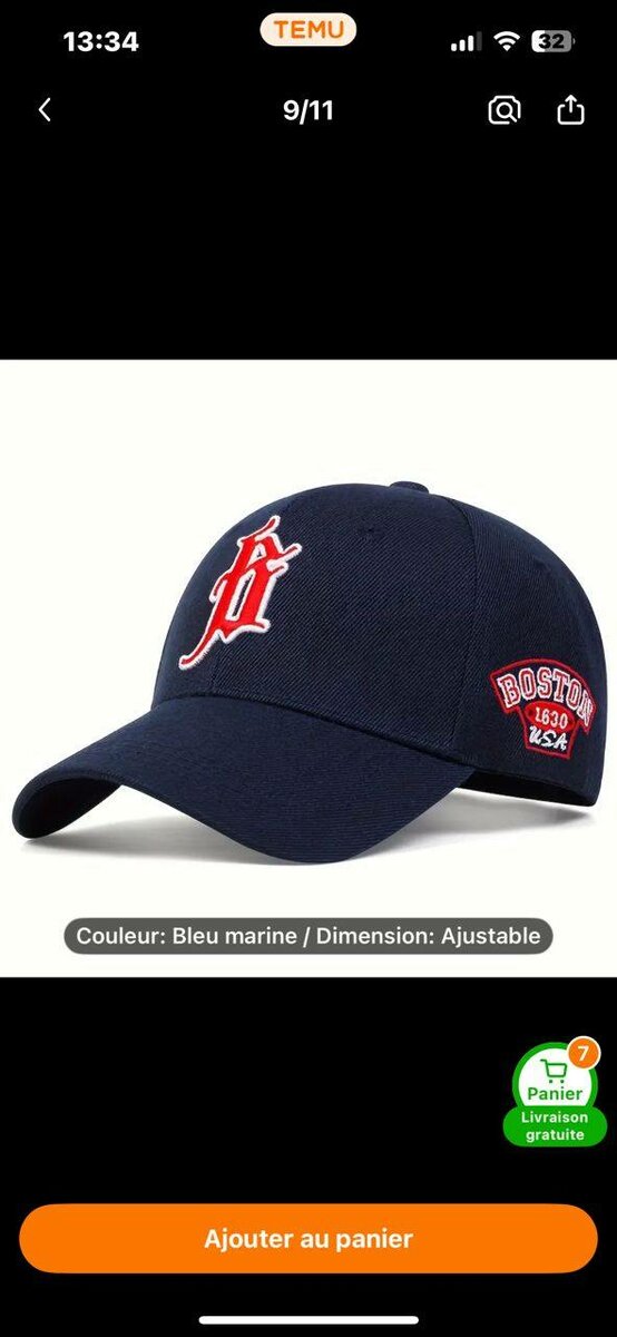 Casquettes Ajustables Stylées