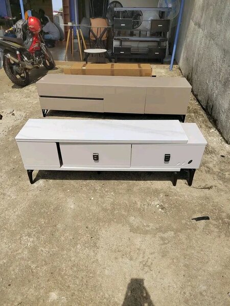 Meuble TV Moderne Blanc