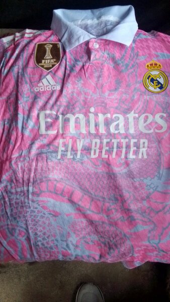 Maillot Real Madrid Rose