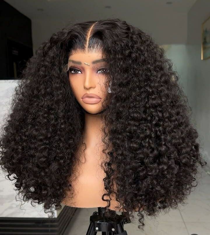 Perruque Bouclée Naturelle,16'