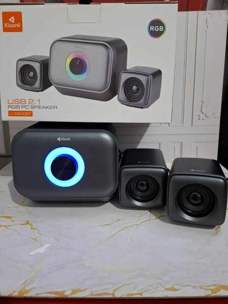 Enceintes PC RGB USB