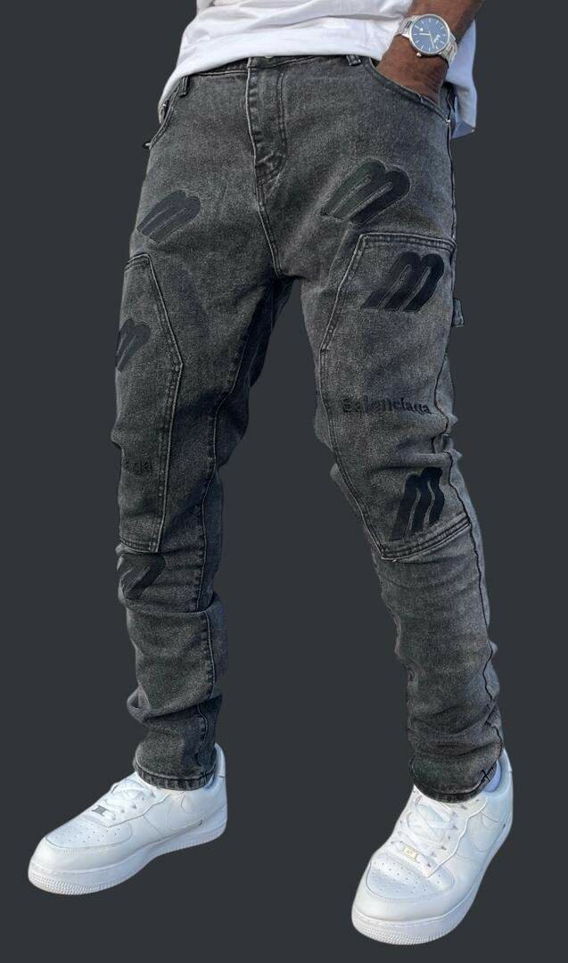 Jeans cargo homme stylé