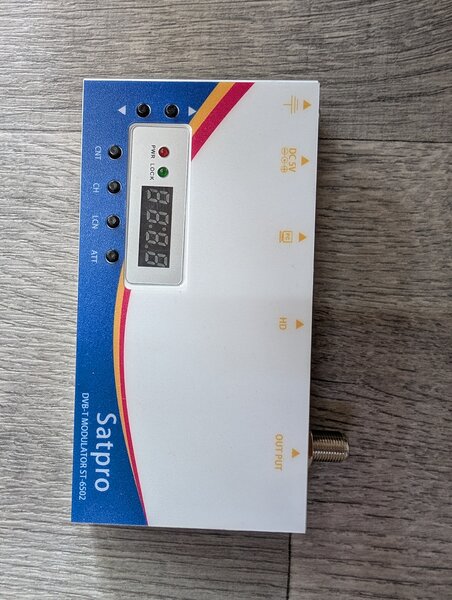 Modulateur numérique Satpro