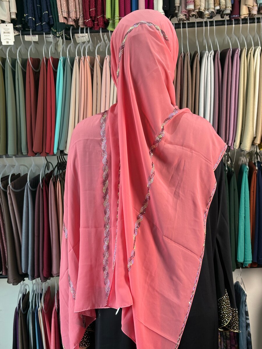 Écharpe Hijab Femmes Élégant