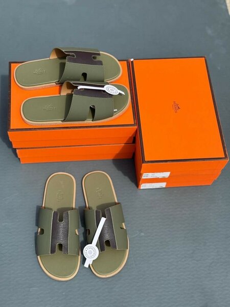 Sandales élégantes en cuir pour homme