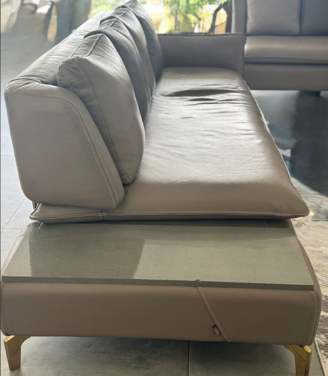 Canapé moderne en cuir