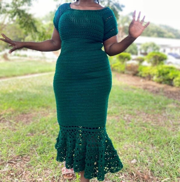 Hand made Crochet dress