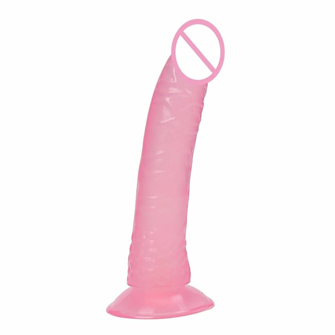 Strap-on Rose en Silicone