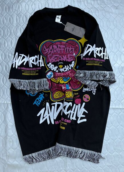 Poncho graffiti streetwear