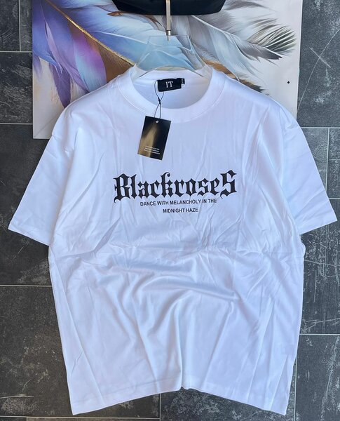 T-shirt en coton imprimé