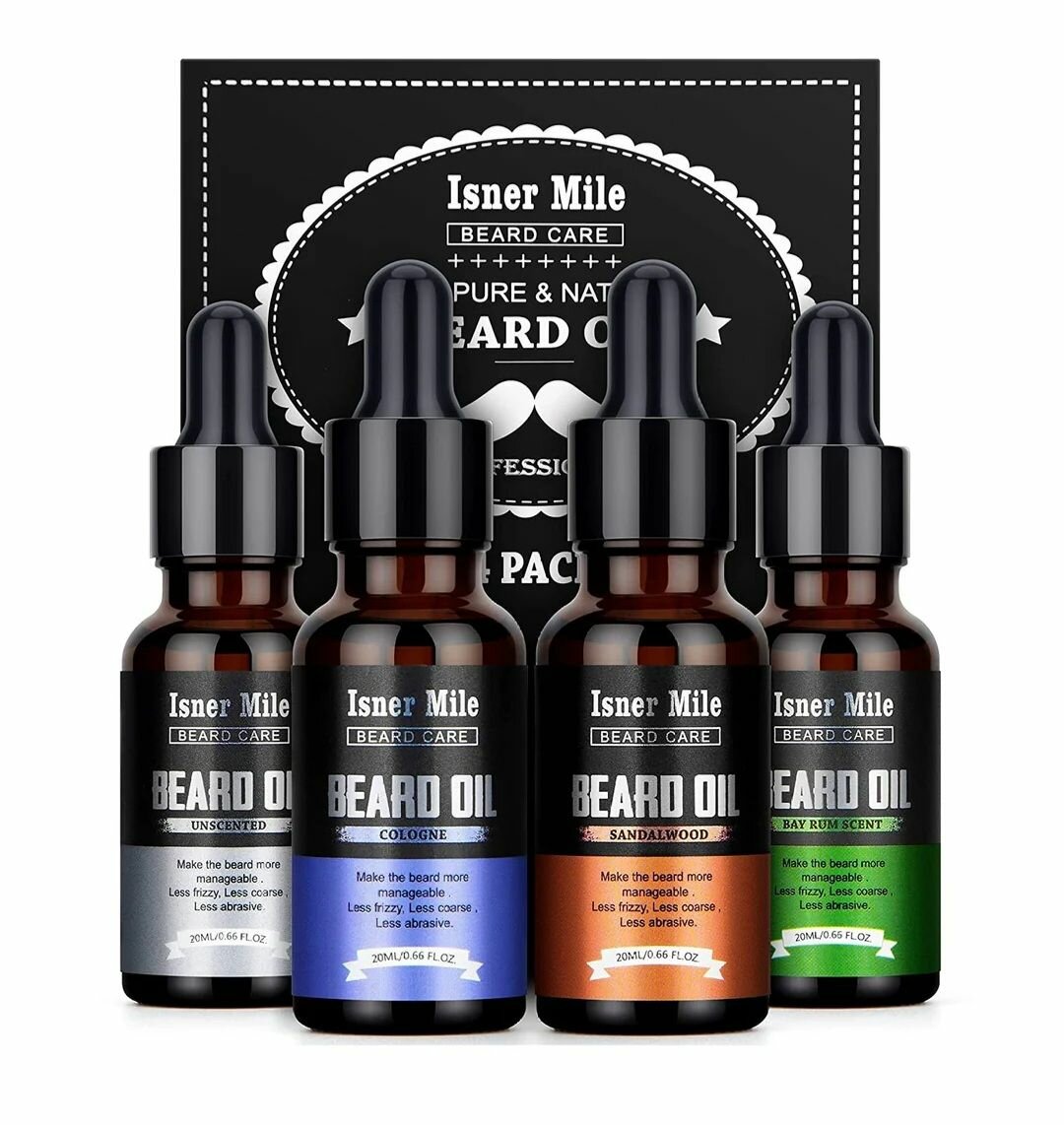Beard oil 4 pieces