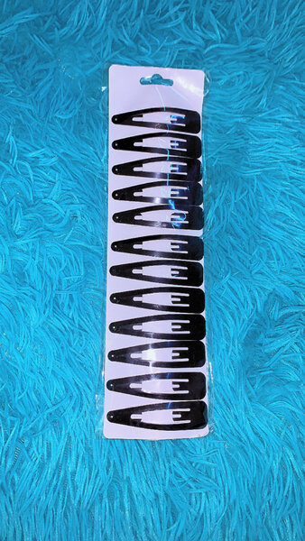 Pinces à cheveux noires