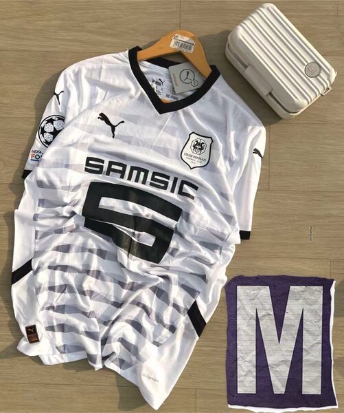 Maillot de football blanc M