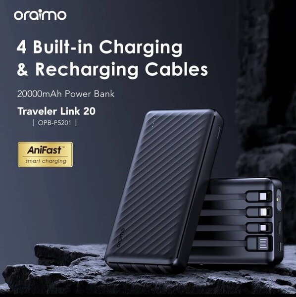 Oraimo Power Bank 20000mAh