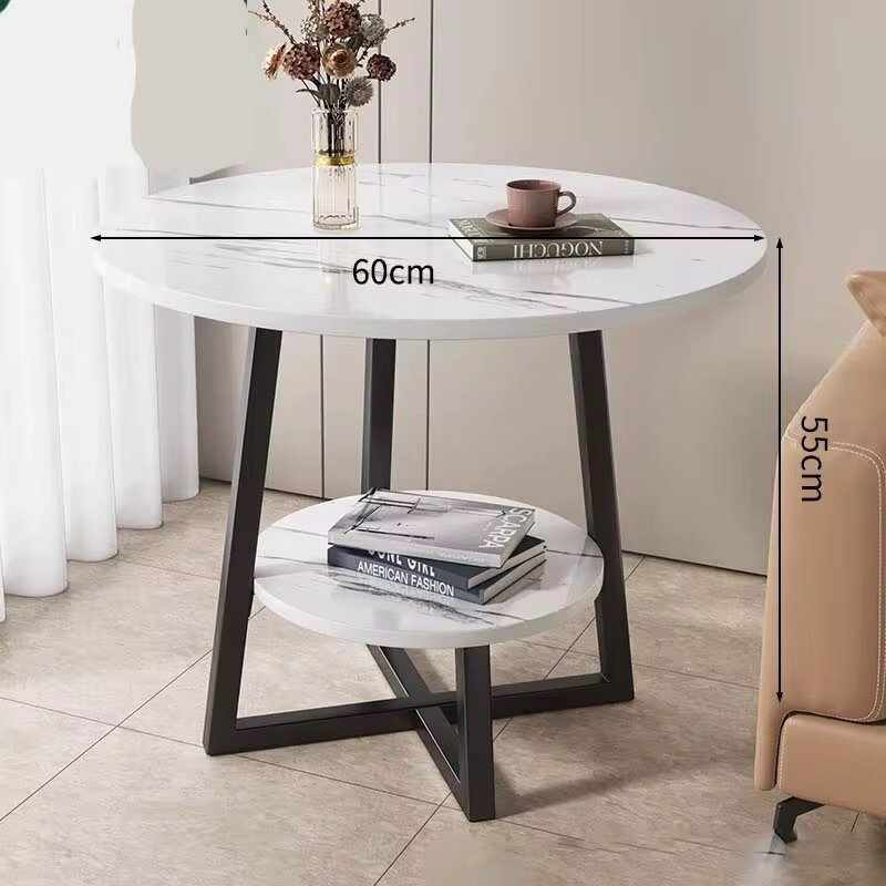 Table basse moderne en marbre