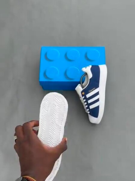 Adidas Baskets Classiques Bleu