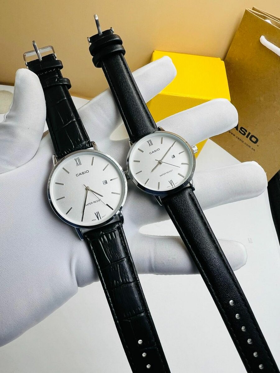 Montres Casio élégantes couple