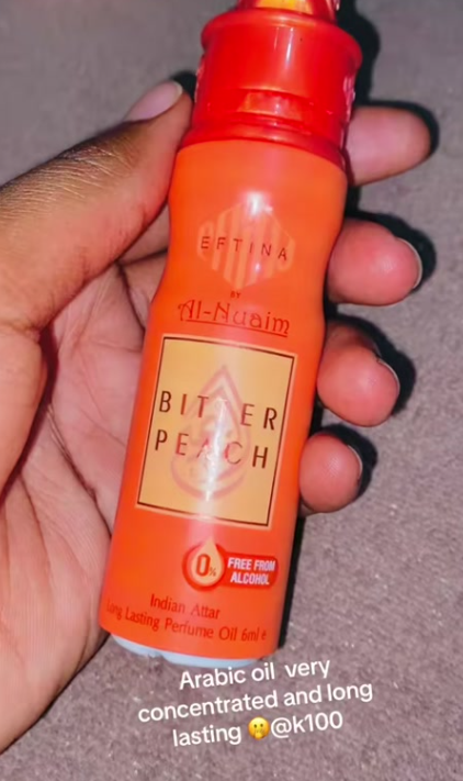 Arabic cologne Bitter peach
