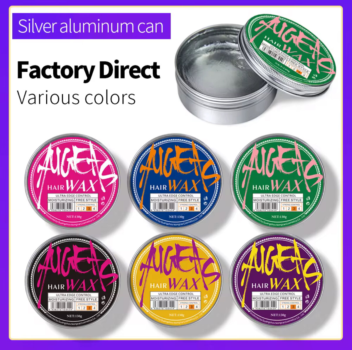 Cire Capillaire Couleurs Multiples