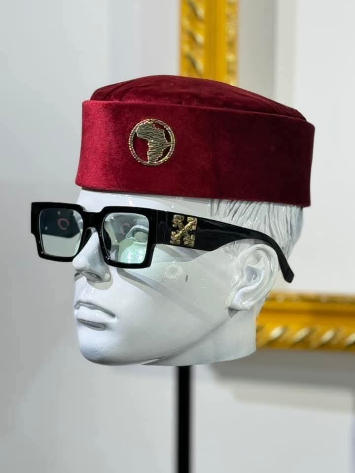 Chapeau velours et laines