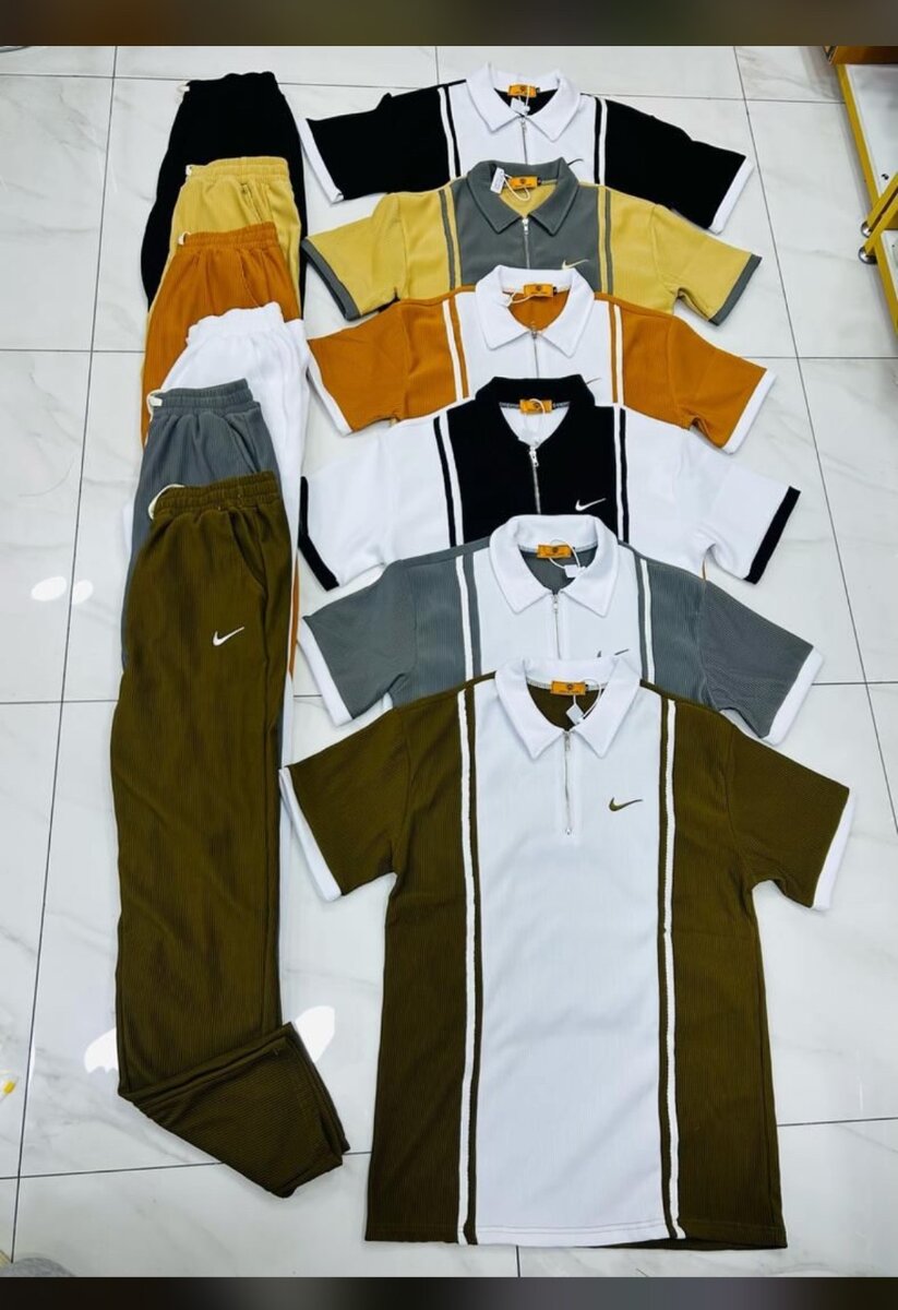 Polos et Pantalons Hommes Colorés