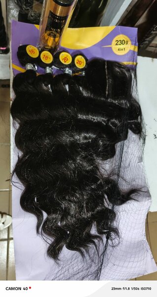 Extensions ondulées naturelles 230g