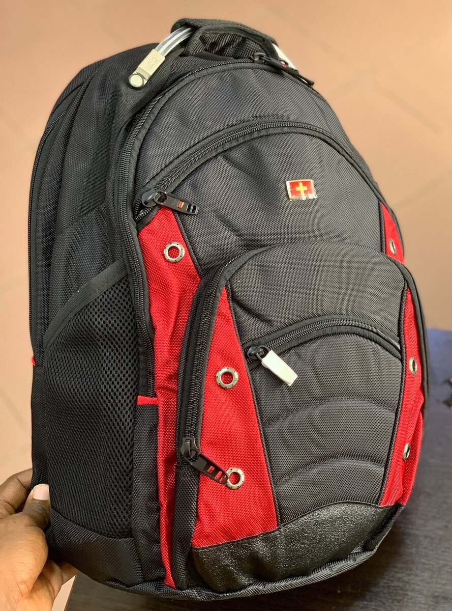 Swiss win backpack