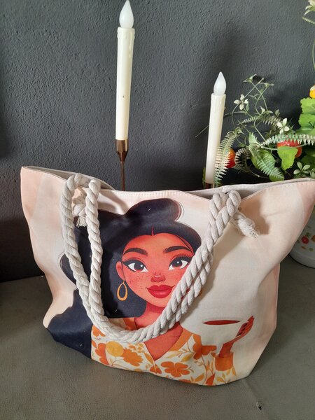 Sac cabas en toile design