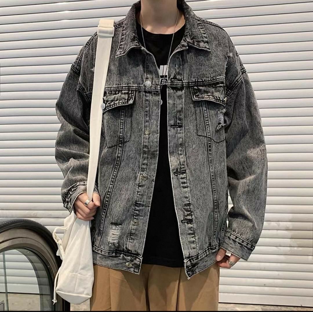 Veste en jean décontractée