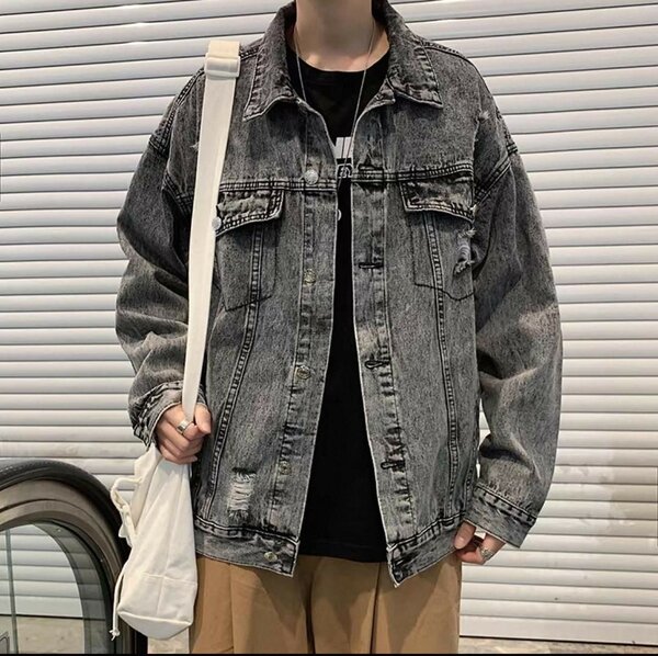 Veste en jean décontractée