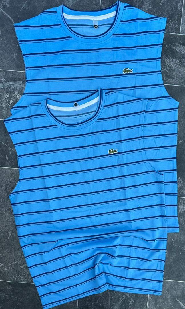 Débardeurs rayés en coton