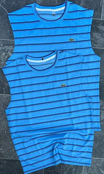 Débardeurs rayés en coton