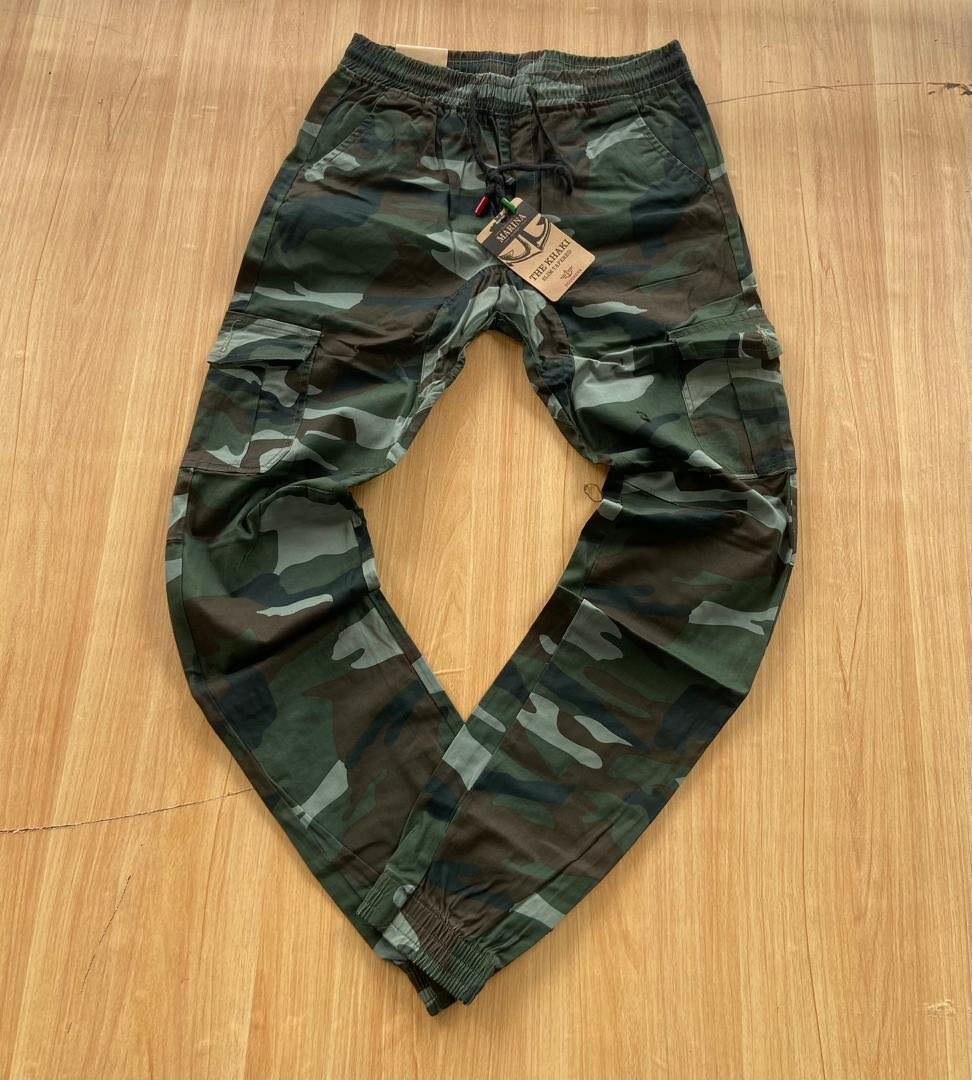Camo cargo pants