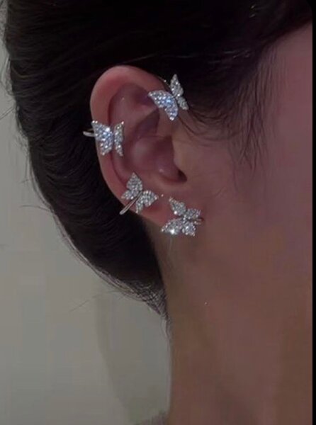 Boucles d'oreilles papillon