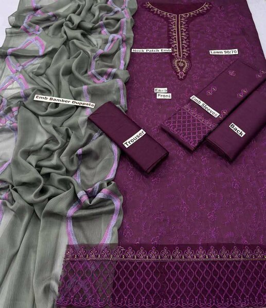 3pc unstich ladies suits