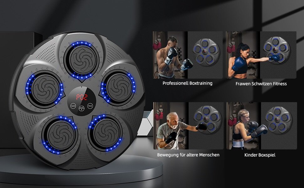 Cible de Boxe Murale Intelligente