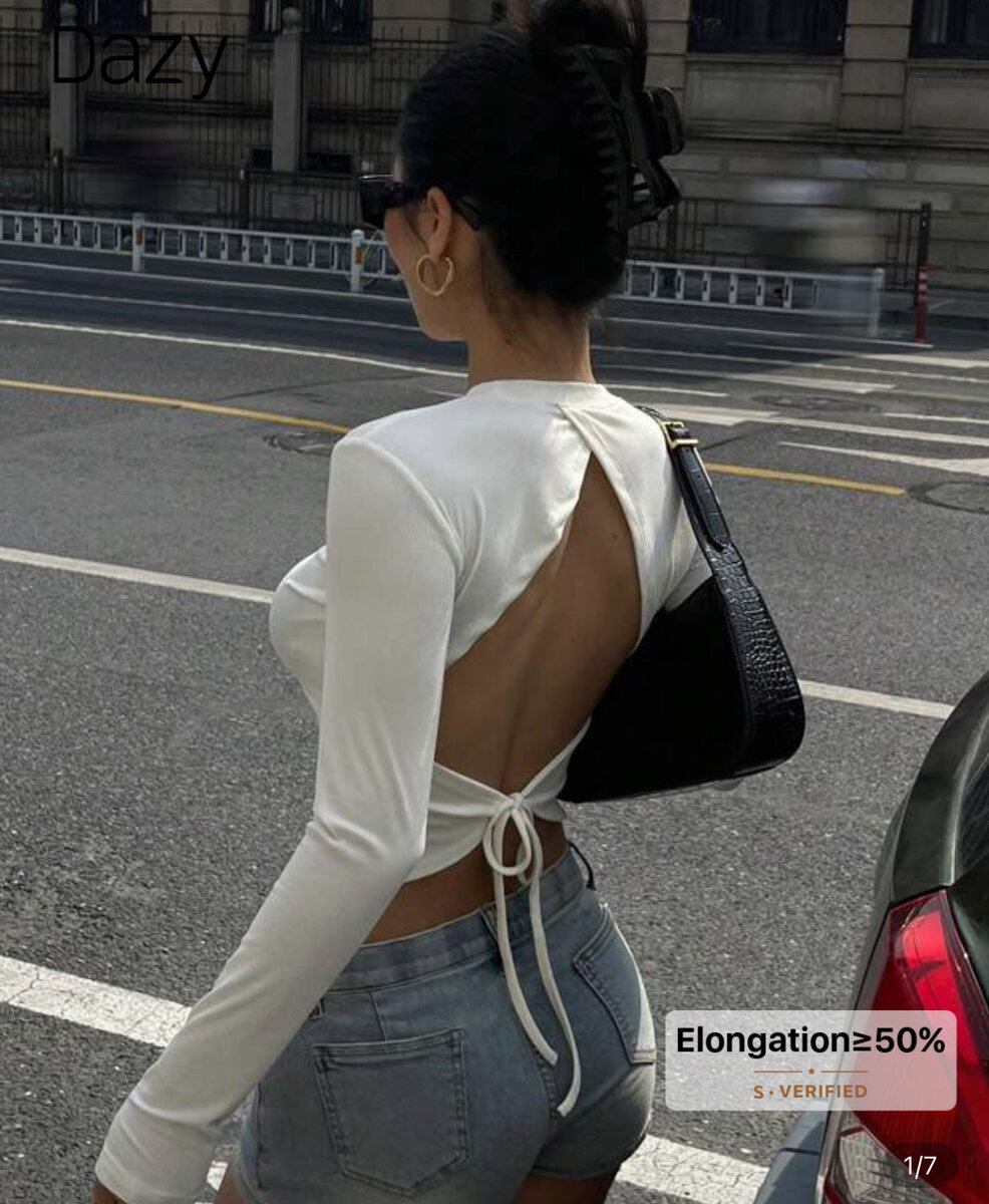 Top dos nu élégant femme