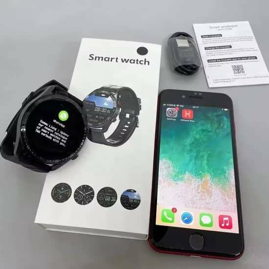 Montre intelligente connectée - 2 bracelets