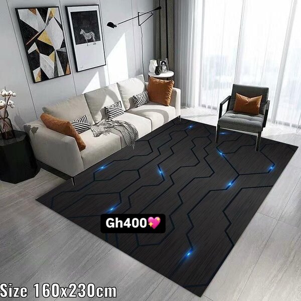 Luxurious and soft patterned carpet