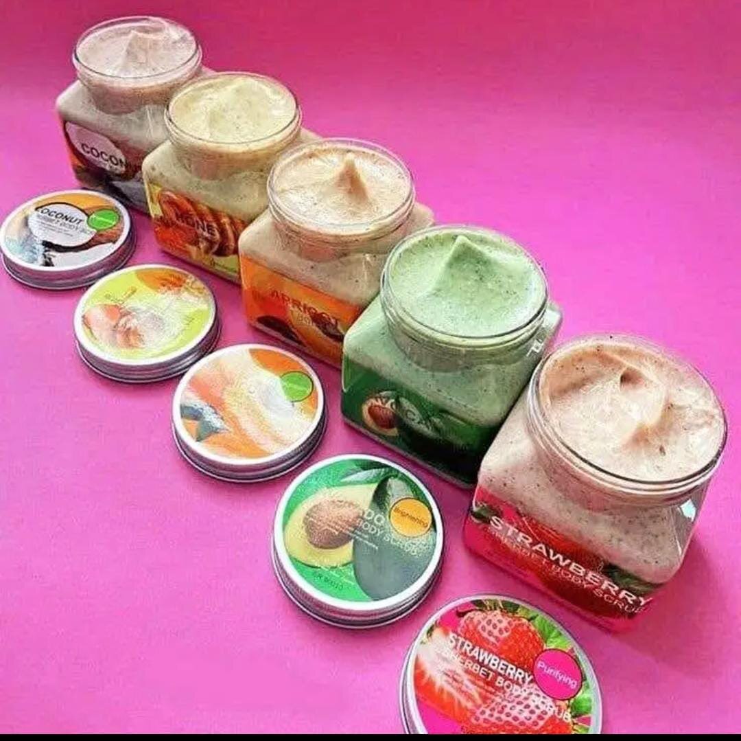 Gommage corporel fruité