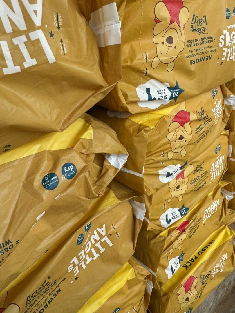 Little angel diaper Size 1 and 2