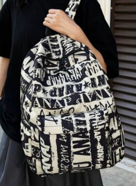 Sac à dos style streetwear imprimé
