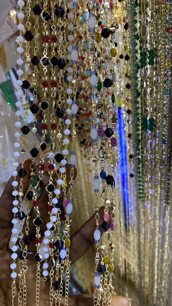 Collier élégant multicolore