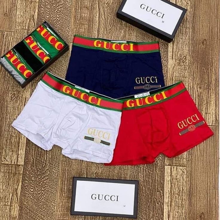 Boxers de luxe pour homme - Gucci, Calvin Klein, Versace