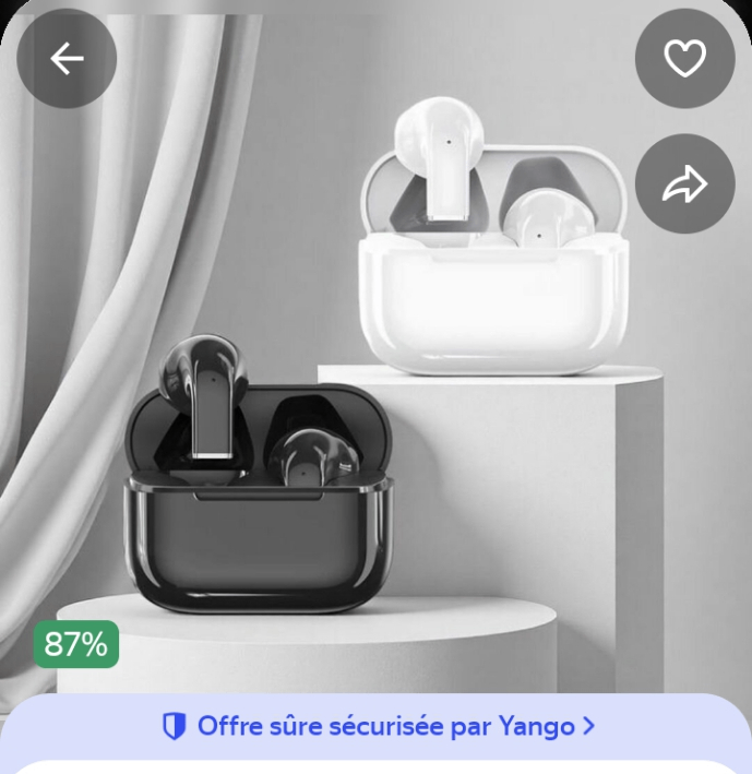 Écouteurs sans fil Bluetooth