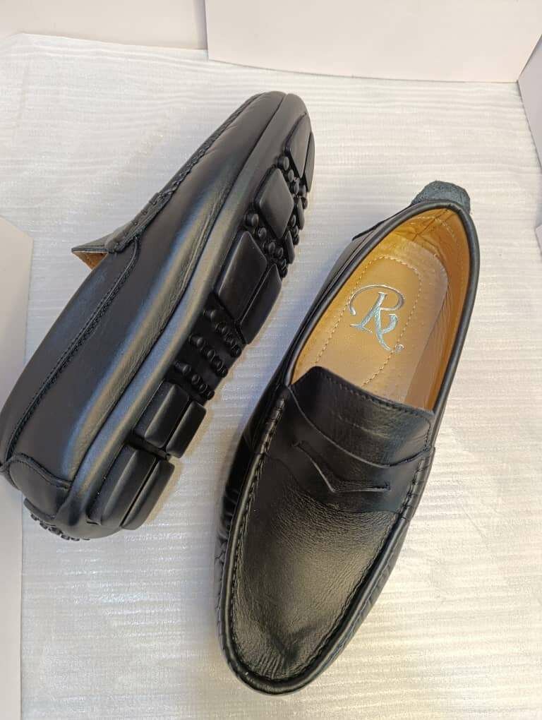 Mocassins élégants en cuir homme
