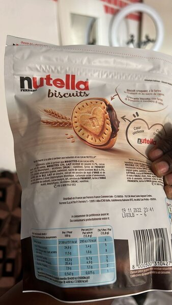 Biscuits nutella