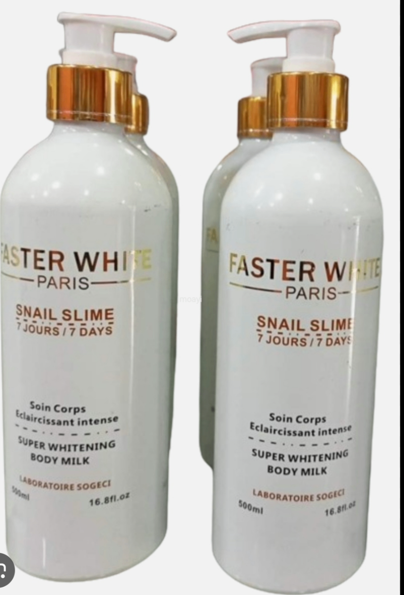 Faster White lotion