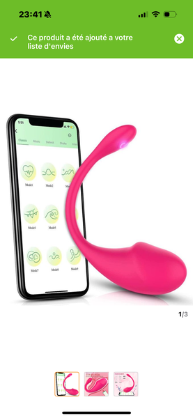 Stimulateur Vibrant Connecté